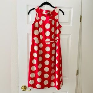 Boden silk blend dress
